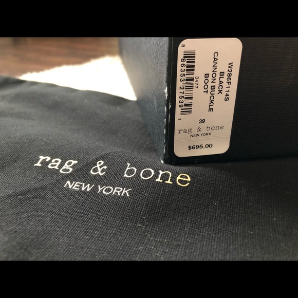 Rare & New - Rag & Bone Cannon Buckle Boot - Picture 8 of 8